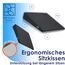DYNMC you Keilkissen Stuhl - Test SEHR GUT - Sitzkissen Stuhl - Mit Physiotherapeuten Entwickelt - Ergonomisches Sitzkissen Bürostuhl - Sitzerhöhung Erwachsene Erhöht Sitzkomfort im Home Office