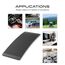 JIMISHA Anti-Rutsch-Armaturenbrett Matte Auto Non-Slip Matte für Handyhalterung, Mobiltelefone, Sonnenbrillen und Schlüssel (2er Pack, 6.3 x 2.8 inch)