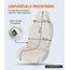 LIONSTRONG® Autositzschoner Vordersitz universell kompatibel [WASSERDICHT] - Autositzbezüge Vordersitze - Sitzschoner Sitzbezüge Auto - Autositz Sitzschutz - Werkstattschoner - Polyester Beige 2 St.