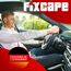 fixcape Neoprene Auto-Sitzschoner Vordersitze - Schoner Autositz vorne - Sitzauflage Auto universal wasserdicht - Werkstatt Sport Hobby (schwarz/grau)