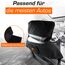 Upgrade4cars 2 x Frottee Autositzschoner für Vordersitze | Fahrersitz Schonbezug aus Baumwolle in Schwarz | Handtuch Autositzauflage für Sport, Arbeit, Sommer & Winter