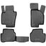 WALSER XTR Gummi Fussmatten Auto für VW Passat/Passat Variant 2010-2015, Passat Alltrack 2012-2014, 100% passgenaue Auto Fußmatten, robuste Universal Fußmatte Auto, Gummimatten Auto