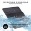 JIMISHA Anti-Rutsch-Armaturenbrett Matte Auto Non-Slip Matte für Handyhalterung, Mobiltelefone, Sonnenbrillen und Schlüssel (4er Pack, 6.3 x 2.8 inch)