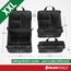ATHLON TOOLS Premium Kofferraumtasche mit Deckel - 60 Liter XXL Auto Kofferraum Organizer - Extra stabile & wasserfeste Böden - lebensmittelecht - Antirutsch-Klett am Boden