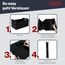PROTEX Kofferraum Organizer [Testsieger 2025] 44L Auto Kofferraumtasche | Organizer Auto | Faltbare, stabile und wasserdichte Kofferraumtasche (schwarz)