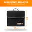 Upgrade4cars Auto Kofferraumtasche aus Filz mit Klett Fixierung Kfz Kofferraum Organizer Tasche für Werkzeug & Autopflege Autozubehör Innenraum Gadget Geschenke für Frauen Männer