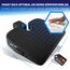 Healthfix® Auto-Keilkissen – ergonomisches orthopädisches Sitzkissen fürs Auto, rutschfest & waschbar – Memory-Foam, Härtegrad - Fest (85–135 kg)