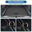 Yimomoyi Groß Gepäcknetz Auto, Kofferraumnetz 100X80cm Erstreckt Sich auf 210x140cm, Kofferraum Netz Mit 4 Haken, Gepäcknetz Wohnmobil für die Meisten Autos, Elastischer Rand hält Lasten Fester