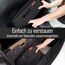 HELDENWERK Kofferraumtasche faltbar mit Anti-Rutsch-Klett - Kofferraum-Organizer, Auto Faltbox, Einkaufstasche - verstärkt und stabil