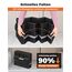 Oasser Kofferraum Organizer faltbar 75L mit weichen Deckel 4 Fächer Auto Organizer 30kg Tragkraft vielseitig einsetzbar extra groß Schwarz