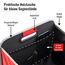 achilles Auto Kofferraum Organizer XL – Kofferraumtasche XL mit viel Stauraum – Geräumige & Pflegeleichte Faltbox – Auto Zubehör Innenraum Organizer – Stabiler Boden & Tragegriff – Rot