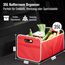 achilles Auto Kofferraum Organizer XL – Kofferraumtasche XL mit viel Stauraum – Geräumige & Pflegeleichte Faltbox – Auto Zubehör Innenraum Organizer – Stabiler Boden & Tragegriff – Rot