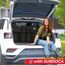 SURDOCA Kofferraum-Organizer, großes Fassungsvermögen (109,2 x 48,3 cm), Auto-Organizer und Stauraum mit 8 Taschen, verbesserte Kofferraumaufbewahrung für Auto, SUV, LKW, MPV