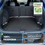 WALSER XTR Kofferraumwanne für VW eGolf oberer Ladeboden 2014-2020, 100% passgenaue Antirutschmatte Auto, Gummimatte Auto, Kofferraum Schutzmatte, Anti Rutsch Matte Gummi, Auto Gummimatten