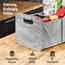achilles Auto Kofferraum Organizer XL – Kofferraumtasche XL mit viel Stauraum – Geräumige & Pflegeleichte Faltbox – Auto Zubehör Innenraum Organizer – Stabiler Boden & Tragegriff – Grau