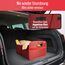 HELDENWERK Kofferraumtasche faltbar mit Anti-Rutsch-Klett - Kofferraum-Organizer, Auto Faltbox, Einkaufstasche - verstärkt und stabil