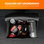 Upgrade4cars 2 x Auto Kofferraumtasche aus Filz | Kfz Kofferraum Organizer für Werkzeug & Autopflege | Kleine Filz-Tasche mit optionaler Klett Fixierung