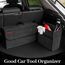 Einesin Auto Organizer Toolbag, Kofferraum Organizer aus Filz mit Klett Fixierung, Auto Zubehör für Werkzeug & Autopflege, Auto Organizer Kofferraum, Kofferraumtasche (40 * 15 * 25CM-1PC)