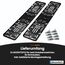 DEZENTOFIX® 2X Kennzeichenhalter - Einfache Montage & Sicherer Halt - Kennzeichenhalter Rahmenlos - Nummernschildhalterung Auto - Kennzeichenhalterung - Nummernschildhalter - Universal Passform 520mm