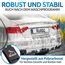 ROADZ® Kennzeichenhalter Rahmenlos - [unsichtbar & legal] - Sicherung für bombenfesten Halt - Set für 2 Kennzeichen - werbefrei - Nummernschildhalter - rahmenlose Kennzeichenhalter Auto