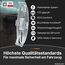 PLEXICLICK® Kennzeichenhalter 4X - TÜV Zertifiziert - Kennzeichenhalter Rahmenlos Transparent - Nummernschildhalterung Auto - Kennzeichenhalterung - Nummernschildhalter - Kfz Kennzeichen Halterung