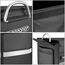 MONZANA® Kofferraum Organizer Deckel 68L Trennwände Wasserdicht Faltbar Verstärkte Wände rutschfest Kofferraumtasche Kofferraumbox Autotasche Schwarz