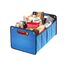 CB Präsentwerbung GmbH Kofferraumtasche aus Polyester mit stabilem Boden (blau - neutral) - Klappbox Kofferraumbox Faltbox Organizer Autobox Tasche Auto Kofferraum Zubehör