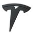 Spigen Tesla Model 3 Highland (~2026) Vorderes Emblem Logo Aufkleber, Perfekte Anpassung und Abdeckung, Einfache Installation, Kompatibel mit Tesla Model 3 Highland 2026 Zubehör - Schwarz