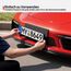 Doppelseitiges Klebepads Extra Stark, 10 x Nummernschild Klebeband aus Schaumstoff, Montagepads Doppelseitig, Selbstklebendes Kfz-Kennzeichen Klebepads für Fahrzeugkennzeichen, Nummernschilder