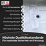 PLEXICLICK® 3D Kennzeichenhalter 3D Kennzeichen - Rahmenlos unsichtbar - 3D Kennzeichen Halterung Auto - Universal - Für Deutsche 3D Kfz Kennzeichen (Schwarz, Nur Deutsche 3D (kein Österreich))
