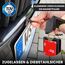 Ivality Magnet Kennzeichenhalter Rahmenlos für 1 Kennzeichen, Unsichtbare Rahmenlose Kennzeichenhalter Magnet für Auto, Wechselkennzeichenhalter Österreich, Straßenzugelassen, TÜV geprüft bis 350 km/h