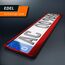 schildEVO 2 Kennzeichenhalter | Rubin ROT | Sanfter Glanz | Nummernschildhalter | Kennzeichen-Halterung | DHL-Versand