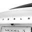 Spigen Tesla Model 3 Highland (~2026) Hinteres Emblem Logo Aufkleber, Perfekte Anpassung und Abdeckung, Einfache Installation, Kompatibel mit Tesla Model 3 Highland 2026 Zubehör - Schwarz