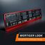 schildEVO 2 Kennzeichenhalter | Rubin ROT | Sanfter Glanz | Nummernschildhalter | Kennzeichen-Halterung | DHL-Versand