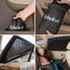 Sonnenschutz Auto Baby mit UV Schutz,Universal Sonnenblende Auto Kinder Seitenscheibe,Autoscheiben Sonnenschutz innen mit Hochelastisches Eisseide-Material(2 Stück)