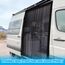 ZATOOTO Moskitonetz Van mit Magnetismus, Fliegengitter Auto für Mercedes Vito, Volkswagen Transporter und Volkswagen California, Center Magnetic Closure für Insektenschutz Auto