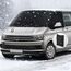 ZATOOTO Frontscheibenabdeckung für Volkswagen T5 T6, 600D Oxford Stoff wasserdichtes Windschutzscheibenabdeckung, Allwetter-Windschutzhaube, lichtundurchlässige UV/Frost/EIS/Staub Schutzhülle