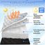 Tevlaphee Sonnenschutz Auto Frontscheibe, Windschutzscheibe Sonnenschutz, UV-Schutz für Sommer, Sonne, Staub, Schnee, EIS, Frost, 197 * 128cm