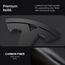Spigen Tesla Model 3 Highland (~2026) Vorderes Emblem Logo Aufkleber, Perfekte Anpassung und Abdeckung, Einfache Installation, Kompatibel mit Tesla Model 3 Highland 2026 Zubehör - Carbon