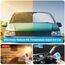 ZATOOTO Sonnenschutz Auto Frontscheibe passend für VW T5 T6, 3PCS Thermomatte Fahrerhaus, Auto Sonnenblende Frontscheibenabdeckung, Windschutzscheiben Innen Verdunkelung, UV-Schutz, Faltbare