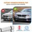 Unsichtbarer Kennzeichenhalter Rahmenlos 2er-Set – Für 110 mm EU-Kennzeichen, Nicht für Österreich/3D