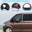 ZATOOTO Magnetische Seitenfenster Insektenschutzgitter passend für VW T4 T5 T6, Autofenster Moskitonetz für Vordertüren, Schutz vor Moskito Atmungsaktiv für Outdoor Camping Reise