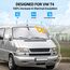 ZATOOTO Sonnenschutz Auto Frontscheibe Innen passend für VW T4, 3PCS Thermomatte Fahrerhaus, Auto Sonnenblende Frontscheibenabdeckung, Windschutzscheiben Autoscheiben Verdunkelung, UV-Schutz