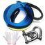 MAIKEHIGH Abschleppseil 5 cm x 5 m, 17,600 lbs (8 Tonnen) Recovery Tow Strap Kit Für Off-Road Recovery & Abschleppen Heavy Duty Polyester Weather Resistant Verstärkte Looped Ends 2 Safety Hooks
