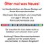 2er-Set Kennzeichenhalter Wunschtext/Logo für alle PKW´s Beschriftung Bedruckt mit 8 Schrauben
