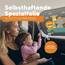Sonnenschutz Auto Baby & Kinder • ZERTIFIZIERTER UPF50+ UV-Schutz • DEKRA geprüft & KBA-zugelassen • Nachhaltiges & hochwertiges GSM105+ Nylon • Sonnenblende Seitenscheibe • Tier-Motiv