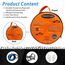 MAIKEHIGH Abschleppseil 5 cm x 5 m, 17,600 lbs (8 Tonnen) Recovery Tow Strap Kit Für Off-Road Recovery & Abschleppen Heavy Duty Polyester Weather Resistant Verstärkte Looped Ends 2 Safety Hooks