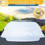 WIN.MAX Frontscheibenabdeckung Auto Scheibenabdeckung Faltbar Sonnenschutz Winter Windschutzscheiben Abdeckung 3 Magnetische für Autoscheibenabdeckung gegen Strahlung, Sonne, Staub, Schnee, EIS