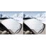 BEEWAY Auto Frontscheibenabdeckung, Ultra-Dick und Ganzjährig Auto Windschutzscheiben Abdeckung Sonnenblende Wintergegen Schnee EIS Frost Sonne UV Staub Wasserbeständig(145 x 100cm) (Packung mit 2)
