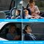Sonnenschutz Auto Baby, Powerole Auto Sonnenschutz für Baby & Kinder (2 Stück) UV-Schutz Seitenscheibe & Autofenster Atmungsaktives Netz gegen Hitze Universal für 95% Fahrzeuge